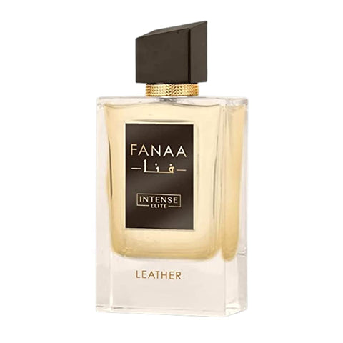 Fanaa Leather for Men EDP - Eau De Parfum 100ml(3.4 oz) with Magnetic Gift Box Perfect For Gifting | By Intense Elite