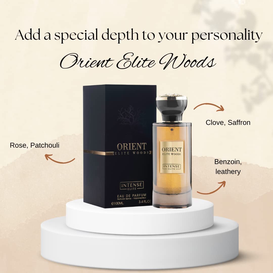 Orient Elite Woods | Eau De Parfum 100ml (3.4 oz) with Magnetic Gift Box